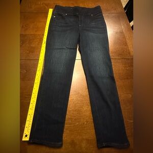 Chico's Dark Wash Straight Leg Jeans